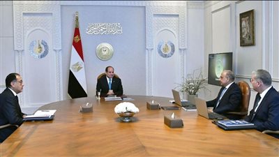 الرئيس السيسي يوجه بتعزيز الجهود الحكومية لتطوير إدارة وتشغيل الشبكة القومية للغاز