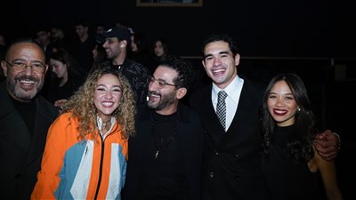 بالصور..نجوم الفن في العرض الخاص لفيلم  