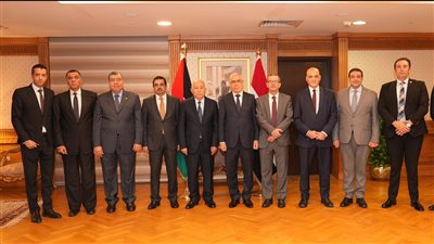النائب العام يستقبل نظيره الأردني بمقر مكتبه بالقاهرة