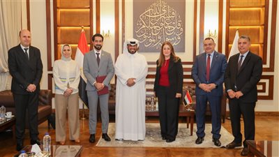 رئيس البريد المصري تستقبل الرئيس التنفيذي للعمليات بالبريد القطري لبحث تعزيز التعاون