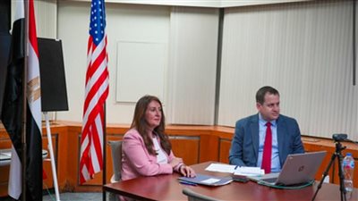 السفيرة الأمريكية هيرو  مصطفى جارج  نسعى لتعزيز العلاقات التجارية والاستثمارية في قطاع التكنولوجيا الصحية والطبية