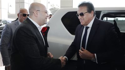 محافظ بني سويف يستقبل نائب رئيس مجلس الوزراء في زيارته للمحافظة