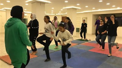 فاعليات المبادرة القومية للياقة البدنية للفتاة والمرأة بكفر الشيخ .. «لياقة المصريين»