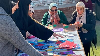 بالصور..ورش وعروض فنية للأطفال ذوي الهمم في احتفالات الثقافة بالعام الجديد