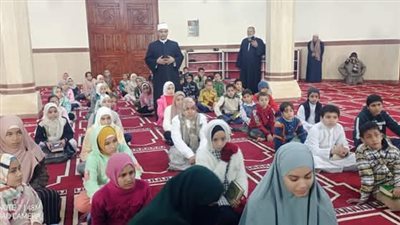 انطلاق برنامج لقاء الجمعة للأطفال من مساجد كفر الشيخ 