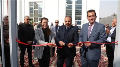 محافظ الشرقية يفتتح محطة معالجة الصرف الصناعي بمقر مجموعة النساجون الشرقيون 