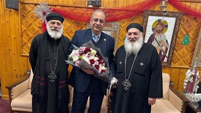 رئيس نادي قضاة البحيرة يهنئ الشعب المصري والأخوة الأقباط بعيد الميلاد المجيد