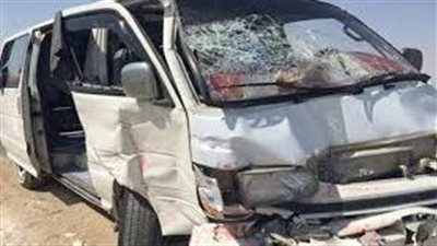 إصابة 5 أشخاص جراء حادث سيارة ميكروباص بمدينة 6 أكتوبر