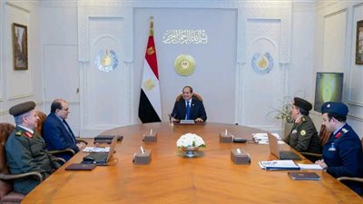 السيسي يوجه بتوفير الدعم للتوسع في رقعة الأراضي الزراعية وزيادة الانتاج
