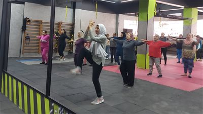 فاعليات المبادرة القومية للياقة البدنية للفتاة والمرأة بكفرالشيخ 
