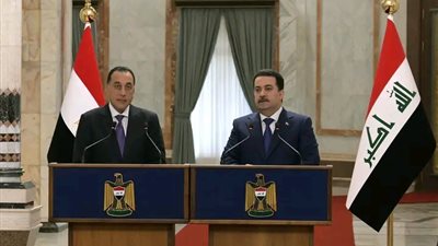 رئيس الوزراء العراقي:  مصر نفذت مشروعات البنى التحتية بـ600 مليار دينار عراقي