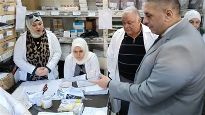 ..ابو السعد يفاجئ مستشفى الجلدية بكفرالشيخ  ويشدد بتسهيل العقبات أمام المرضى