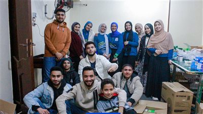قافلة طبية من طلاب صيدلة الروسية تخدم أهالي قرية شوبك بسطه بالشرقية