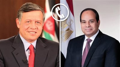 السيسي وملك الأردن يتفقان على إقامة دولة فلسطينية مستقلة عاصمتها القدس الشرقية