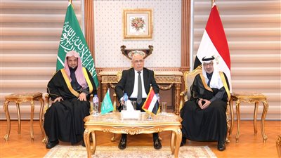 النائب العام يستقبل نظيره السعودي بمقر مكتبه بالقاهرة