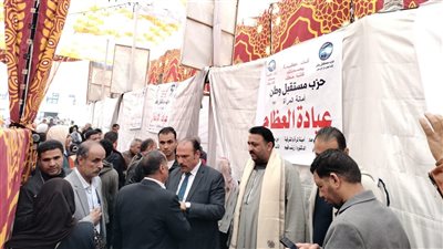 قافلة طبية مجانية بمستقبل وطن الشرقية تقدم خدماتها لـ 6 آلاف مواطن بأبو حماد
