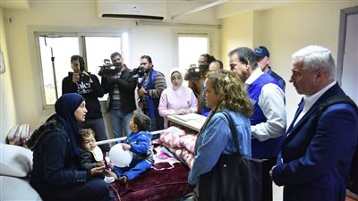 وزير الصحة يُطلع ممثلي الجامعة العربية والاتحاد الأوروبي على الخدمات المقدمة للفلسطينيين بمستشفى العريش العام