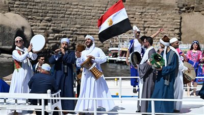 انطلاق الدورة الـ 12 لمهرجان أسوان الدولي للثقافة والفنون بعروض فنية واستعراضات فلكلورية