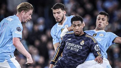 ريال مدريد يكتسح مانشستر سيتي بثنائية مبابي في الشوط الأول من دوري الأبطال  