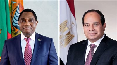 الرئيس السيسي يستقبل رئيس جمهورية زامبيا لبحث تعزيز التعاون