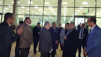 اللجنة العليا للتفتيش الأمني والبيئي تتفقد مطار أسيوط