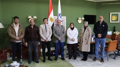 وحدة الشراكات المجتمعية باتحاد بشبابها تبحث سبل التعاون مع المعهد العالي للتكنولوجيا بالعاشر