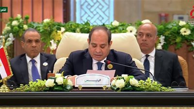 السيسي: العدوان على غزة وصمة عار على جبين الإنسانية