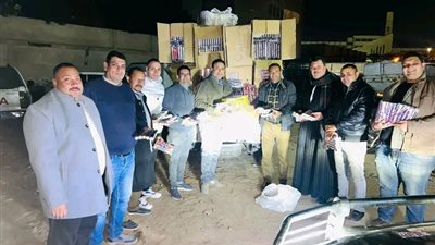 ضبط سيارة محملة بالمفرقعات والألعاب النارية على الطريق الإقليمي بالفيوم