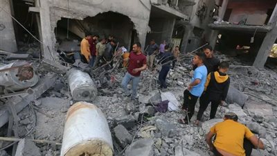 بالصور| 7 مشاهد ترصد حجم الدمار في غزة جراء القصف الإسرائيلي العنيف