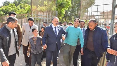 أبو النصر يشيد بالمستوى الرياضي ويؤكد دعم ذوي الهمم أولوية
