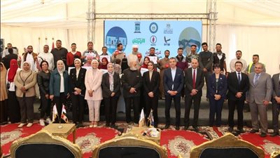 افتتاح مشروع تطوير وإعادة تأهيل قرية البصرة ضمن المسئولية المجتمعية للبترول