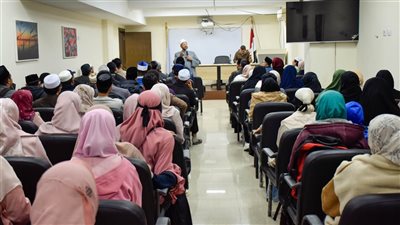 أمين مساعد البحوث الإسلامية يوضح فضائل الشهر الكريم في ملتقى ثقافات الشعوب