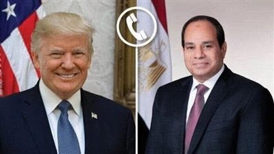 السيسي يتلقى اتصالًا من ترامب لتهنئته بعيد الفطر وبحث التطورات الإقليمية
