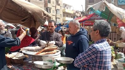 المنيا | تحرير 40 مخالفة تموينية وضبط 500 صاروخ ألعاب نارية خلال حملات رقابية بمركز أبوقرقاص