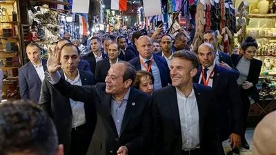 زيارة ماكرون لمصر.. دعم شعبي ورسالة قوية من قلب القاهرة