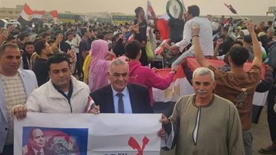 العريش تنتفض رفضًا لتهجير آلاف المصريين يؤكدون دعمهم للرئيس السيسي والقضية الفلسطينية