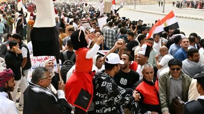 العريش تشهد ملحمة شعبية ضد مخطط تهجير الفلسطينيين: نواب يؤكدون دعمهم لصمود غزة وأرضها العربية
