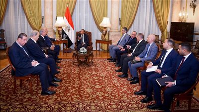 وزير الخارجية والهجرة يستقبل وفداً من حركة فتح الفلسطينية