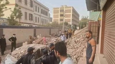 انتشال 4 جثث من تحت أنقاض منزل منهار في أسيوط ومواصلة البحث عن مفقودين