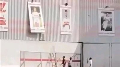 بعد تأكد توقيعه للأهلي.. الزمالك يزيل صور زيزو داخل ملعب ميت عقبة