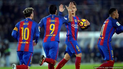 برشلونة يكتسح دورتموند برباعية ويقترب من نصف نهائي دوري أبطال أوروبا