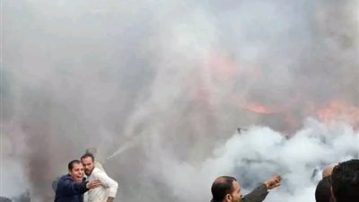 حريق هائل يلتهم مصنع قطن في المحلة الكبرى.. والخسائر بالملايين