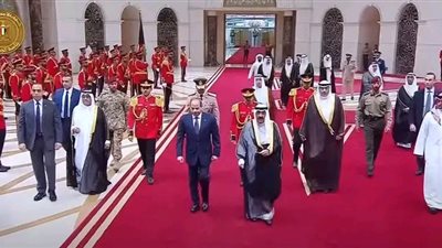 الرئيس عبد الفتاح السيسي يصل إلى الكويت في ثاني محطات جولته الخليجية