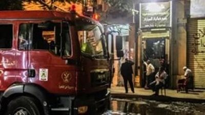 السيطرة على حريق داخل صالة ألعاب رياضية في العجوزة دون إصابات