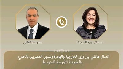 اتصال هاتفي بين وزير الخارجية والمفوضة الأوروبية لدعم شراكة مصر مع الاتحاد الأوروبي