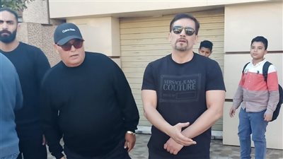 هاني سلامة يودع ابن خالته طارق الدهمي في جنازة مهيبة بدمياط