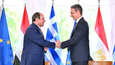 السيسي من اليونان: نرفض تهجير الفلسطينيين وملتزمون بالاستقرار الإقليمي