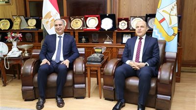 محافظ كفرالشيخ يستقبل رئيس جهاز حماية المستهلك