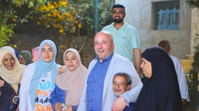 حزب حماة الوطن ينظم قافلة طبية شاملة بقرية شباس الملح بكفرالشيخ