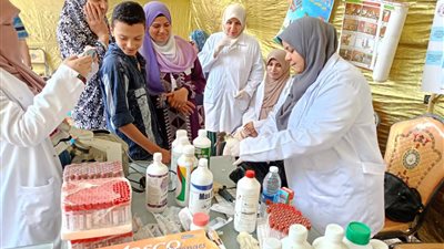 قافلة بيطرية مجانية تخدم أهالي العطوى بفارسكور
